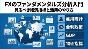 FXのファンダメンタルズ分析入門｜見るべき経済指標と活用のやり方