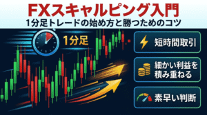 FXスキャルピング入門｜1分足トレードの始め方と勝つためのコツ