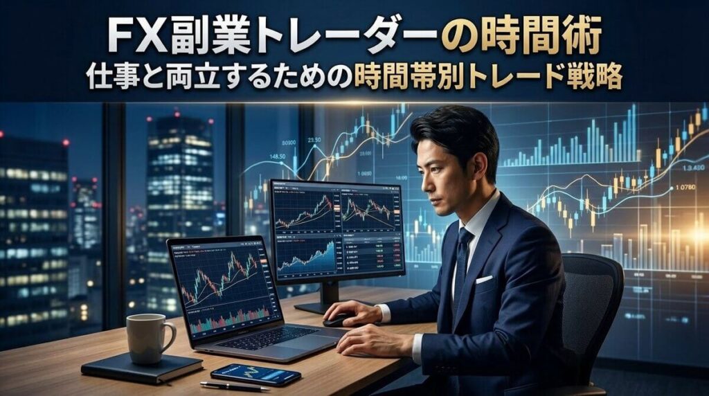 FX副業トレーダーの時間術｜仕事と両立するための時間帯別トレード戦略